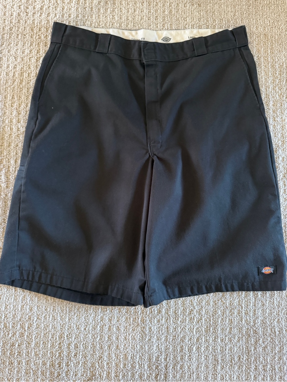Dickies Black Men’s Flat Front Work Shorts